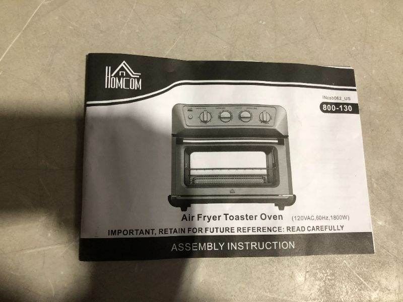 Photo 6 of ***NOT FUNCTIONAL - FOR PARTS - NONREFUNDABLE - SEE NOTES***
NUWAVE Bravo Air Fryer Toaster Smart Oven, 12-in-1 Countertop Convection, 30-QT