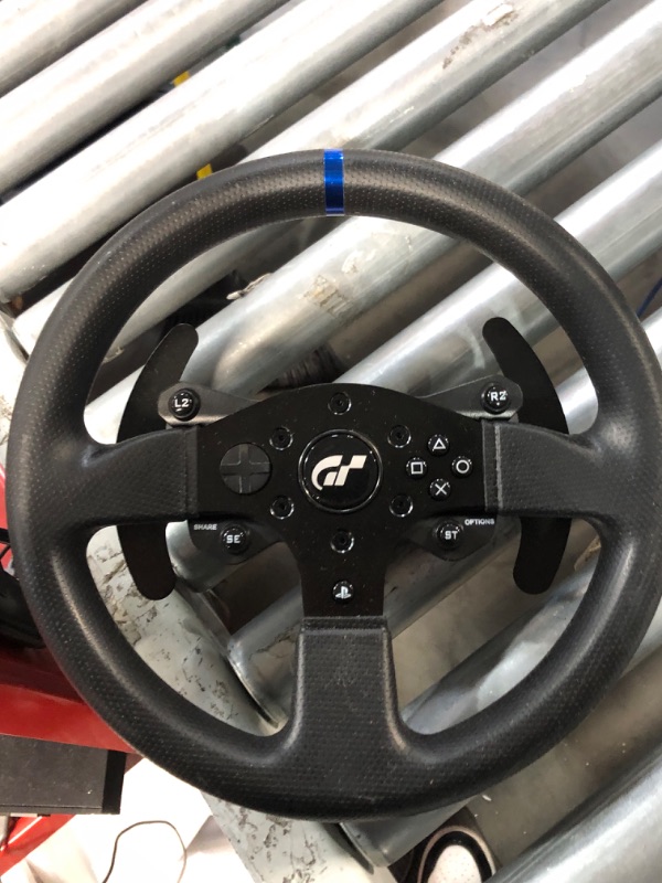 Photo 1 of [FOR PARTS, READ NOTES]
Thrustmaster T300 RS - Gran Turismo Edition Racing Wheel (PS5,PS4,PC) Black Thrustmaster T300RS Gran Turismo Edition Racing Wheel