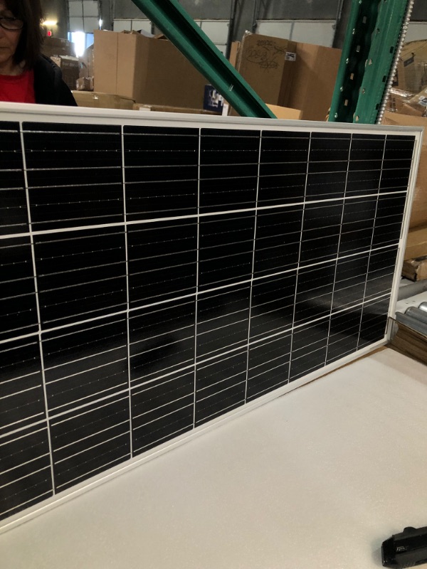 Photo 3 of ECO-WORTHY 100 Watts 12 Volts Monocrystalline Solar Panel