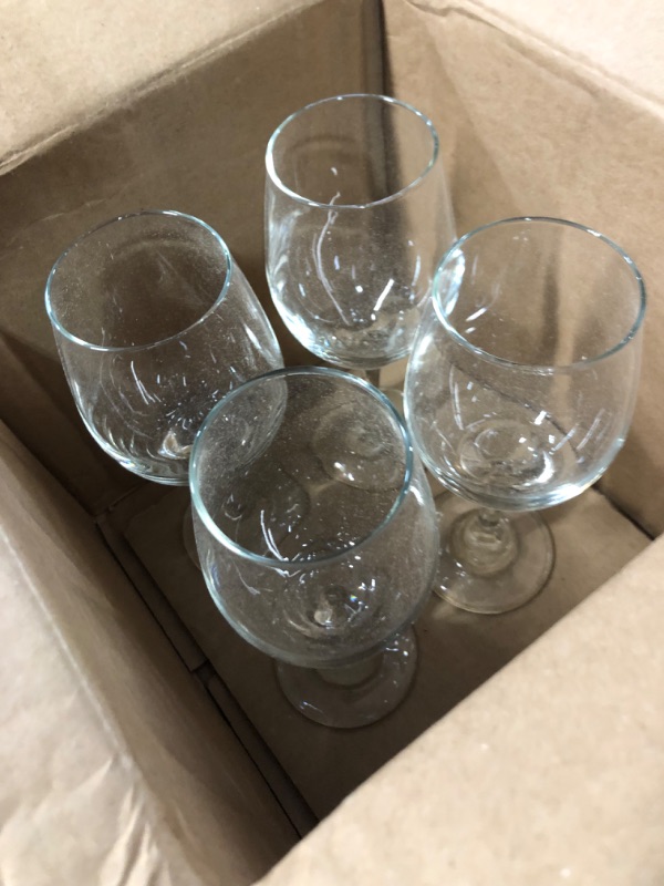 Photo 4 of * good condition * see images *
Libbey Basics White Wine Glasses, Set of 4 White Wine Glasses (11 oz)