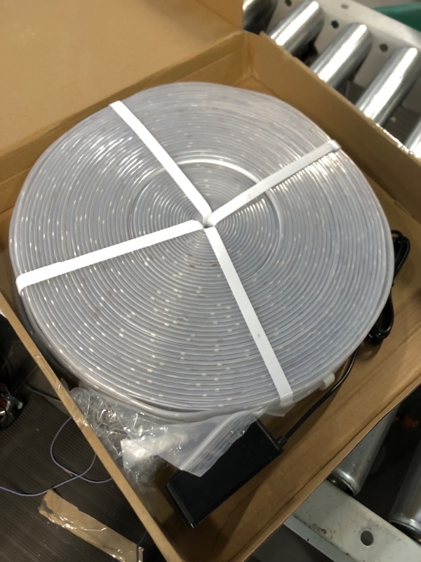 Photo 1 of 300ft Outdoor LED Strip Lights Waterproof With self-adhesive back,IP68 Outside Led Lights Strips Waterproof with Bluetooth App Remote,Music Sync RGB Exterior Led Rope Lights,for Balcony,Deck,Roof,Pool 300FT(Outdoor Waterproof)