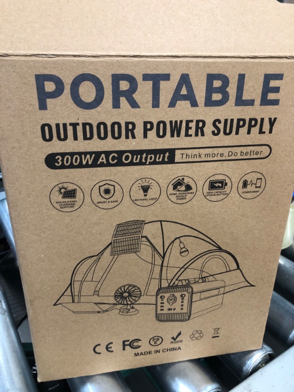 Photo 1 of Portable Power Station 600W, STORCUBE Solar Generator 577Wh with 3 AC Outlet, PD 100W Output, Lithium Battery Backup, Solar Powered Generators for Camping Outdoor Home Emergency (1000W Surge)