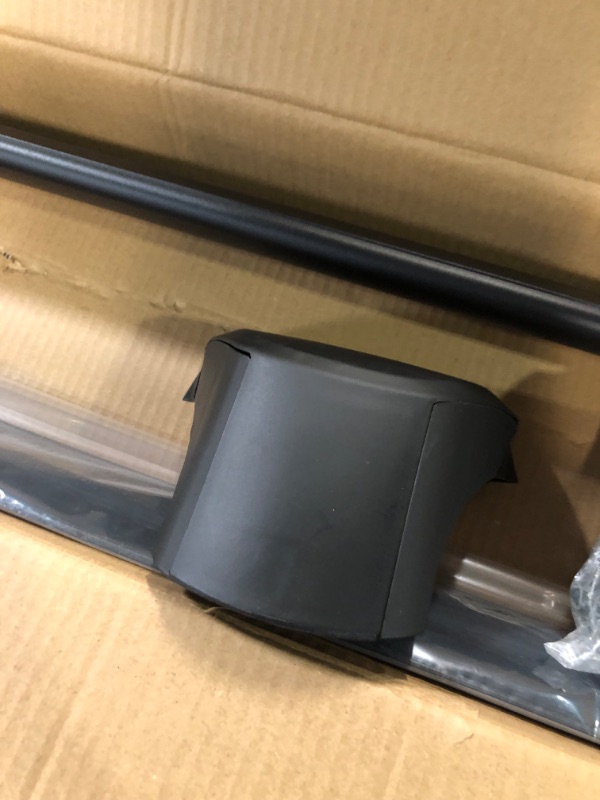 Photo 1 of Black Lockable Roof Rack Cross Bars Fits for Chevrolet Tahoe/Suburban/GMC Yukon/Yukon XL/Cadillac Escalade/Escalade ESV 2021 2022 2023 Aluminum Roof Rail Luggage Rack Cargo Carrier