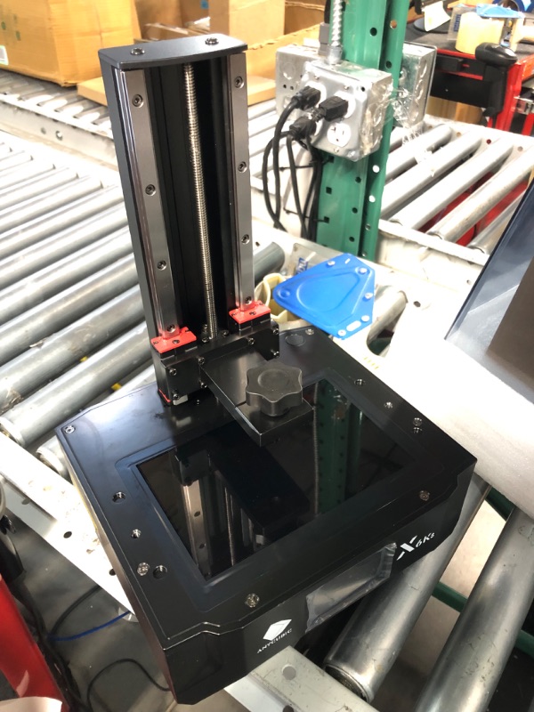 Photo 1 of ANYCUBIC 6K Resin 3D Printer, Photon Mono X 6Ks with 9.1in 6K HD LCD Mono Screen, Upgraded Lighturbo Source, Stable Dual Linear Rail, Large Printing Size of 195 x 122 x 200 mm(LWH)