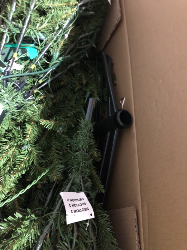 Photo 5 of **SEE CLERK NOTES** National Tree Company Pre-Lit Artificial Full Christmas Tree