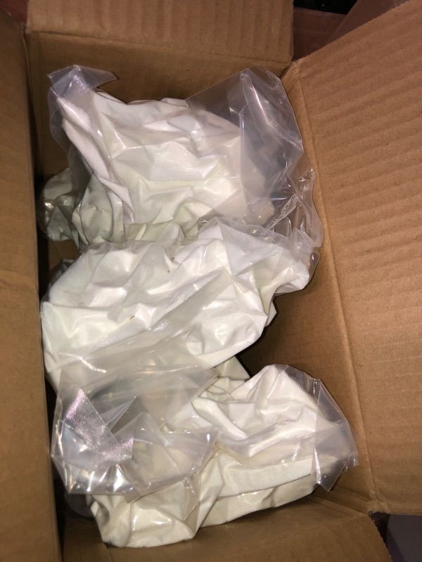 Photo 1 of **non refundable****
iDIY Chunky Vegan Wool Yarn 3 Pack (37 Yards Each Skein) -White- Fluffy Warm Thick Yarn Perfect for Soft Throw, Baby Blankets, Cozy Homemade Gifts, Arm Knitting, Crocheting, DIY Crafts & Art Projects