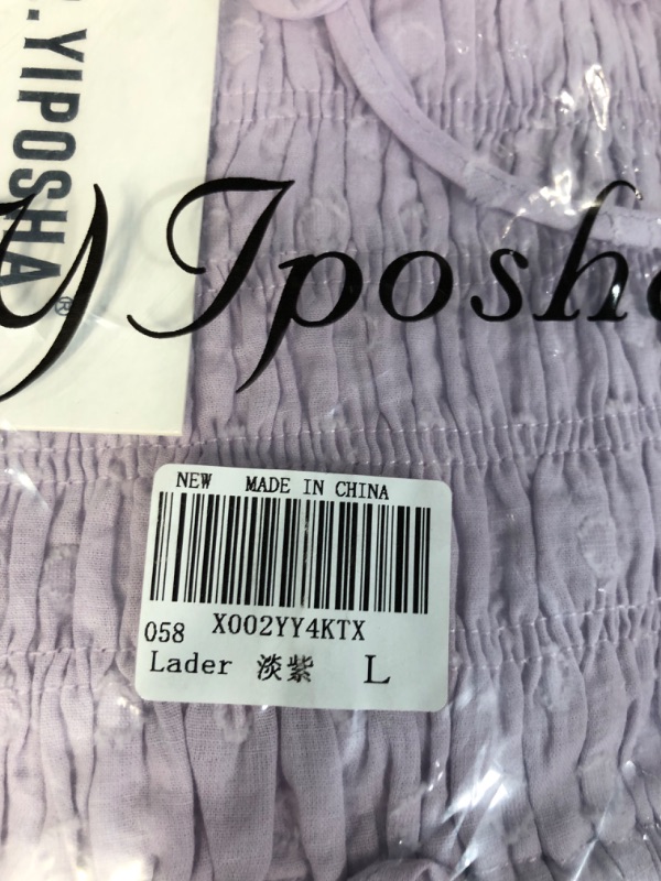 Photo 3 of ***non refundable***
R.YIposha Women Vintage Elastic Square Neck Ruffled Half Sleeve Summer Backless Beach Flowy Maxi Dresses Large Lavender