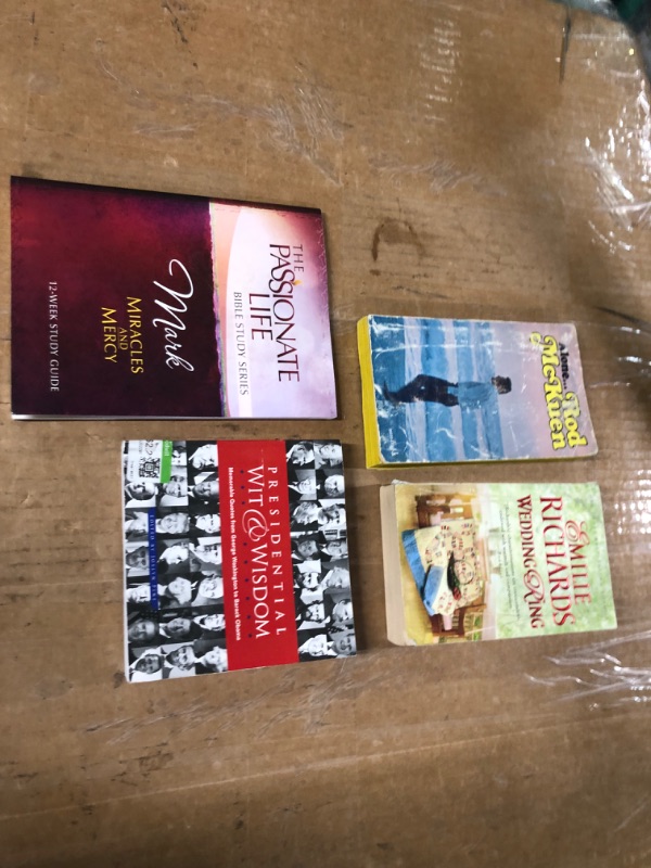 Photo 1 of ***non refundable****
Miscellaneous Book Bundle (4 items)