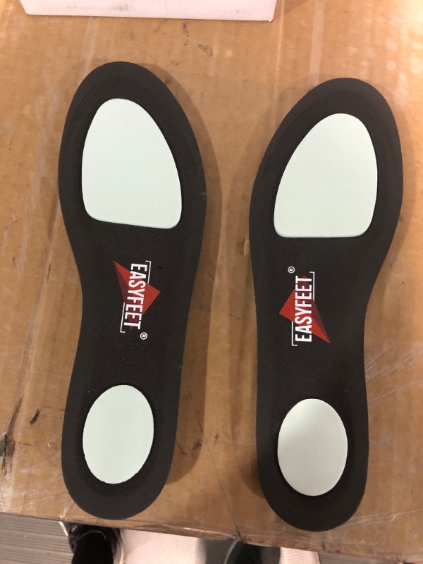 Photo 2 of (New 2023) Memory Foam Insoles for Men and Women - Black S (Men 7-8.5/Women 8-9.5)