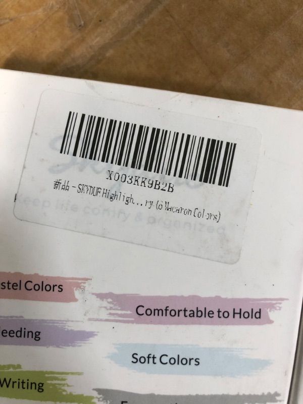 Photo 4 of ***non refundable bundle***
SKYDUE Aesthetic Highlighters with Soft Chisel Tip, Bible Highlighters Assorted Colors, Muted Pastel Colors, No Bleed, Cute School Supplies, Bible Study Journaling Supplies, 6Pcs (3 PacK)