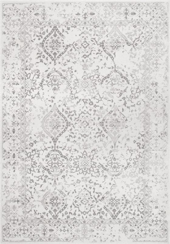 Photo 1 of (Similar to stock photo) nuLOOM Contemporary Sherill Wind Area Rug, 8' 2" x 11' 6", Grey Grey 6' 7" x 9'