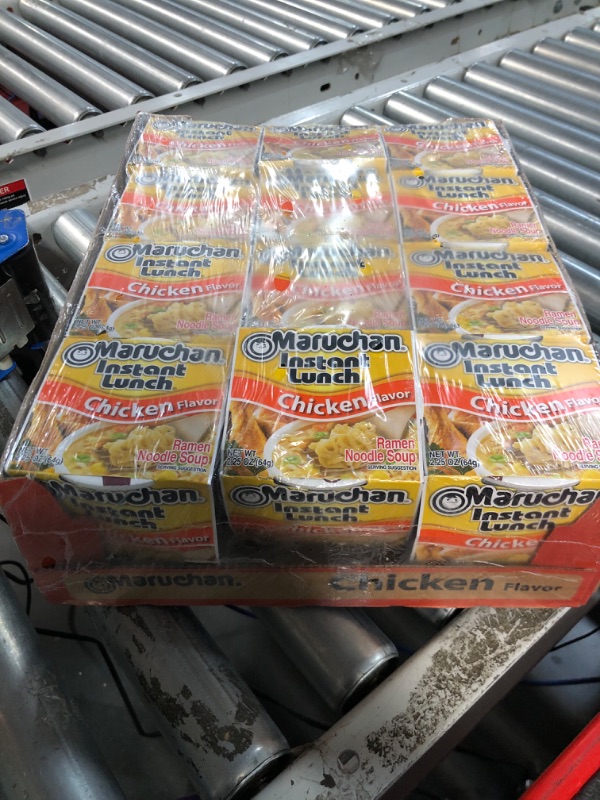 Photo 2 of (Bundle of 3/ NO RETURNS) Maruchan Instant Lunch Chicken Flavor, 2.25 Ounce (Pack of 12) 2.25 Ounce (Pack of 12) Chicken Instant Lunch