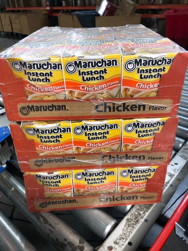 Photo 3 of (Bundle of 3/ NO RETURNS) Maruchan Instant Lunch Chicken Flavor, 2.25 Ounce (Pack of 12) 2.25 Ounce (Pack of 12) Chicken Instant Lunch