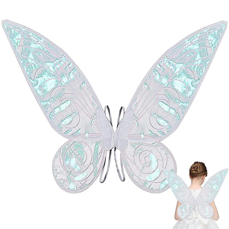 Photo 1 of (Bundle of 2/ No Refunds) OPULARS Fairy Wings,Butterfly Wings Fairy Wings  White