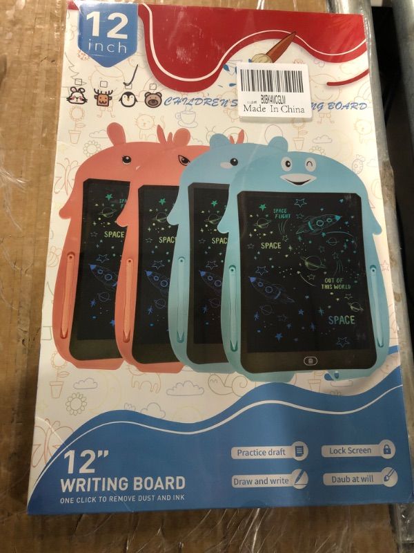 Photo 1 of CHUIZIRIG LCD Writing Board Drawing Board Girls Toys, 12 inch Drawing Board, Penguin
