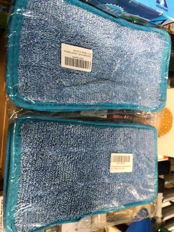 Photo 2 of (Bundle of 2/ No Refunds) Microfiber Reusable Mop Pads, ?3 Pack?