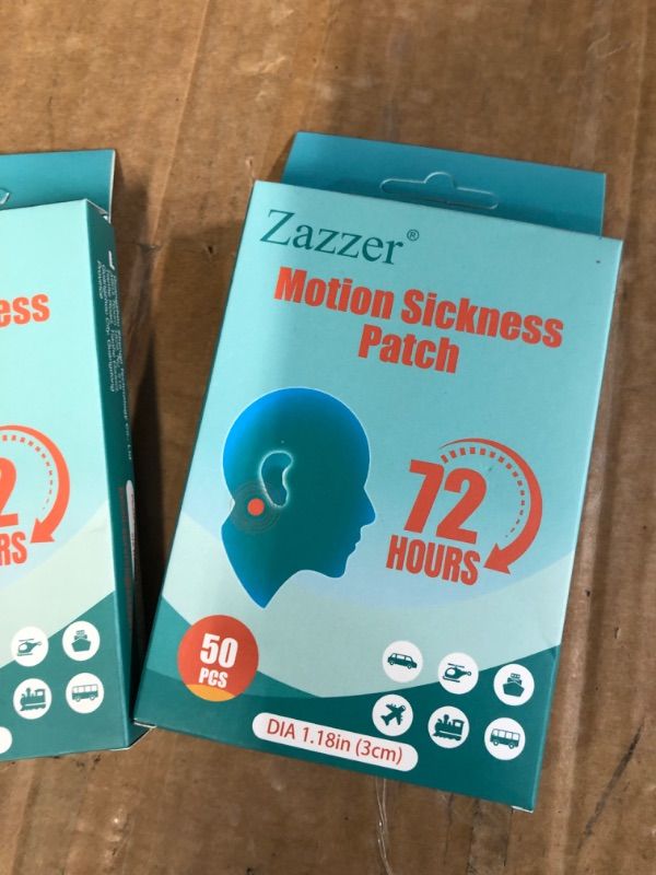 Photo 1 of **non refundable bundle****
Motion Sickness Patches 50 Sheets – Sea Sickness Patches for Cruise -Dizziness Vertigo & Nausea Relief, for Cruise Ships, Airplanes, Cars, Non Drowsy, Travel Essentials,Cruise Essentials (2 Pack) 100 in tota