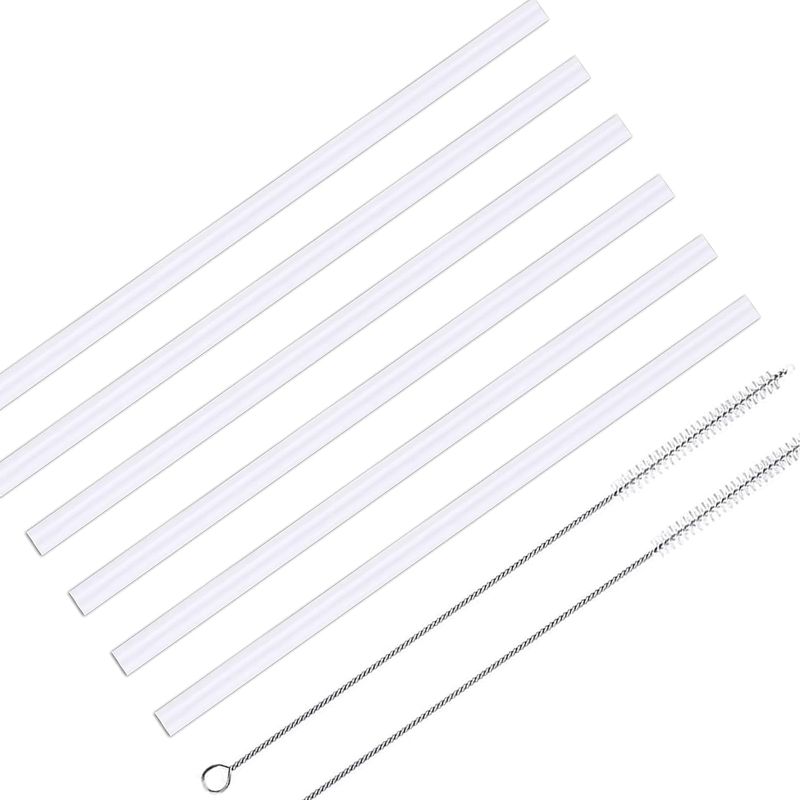 Photo 1 of **non refundable bundle****
Ouharty 6-Pack Replacement Straws for Hydro Flask Compatible with Hydro Flask Wide Mouth Bottle with Straw Brush, BPA Free (Fit for Hydroflask Bottles (3 Pack Bundle)