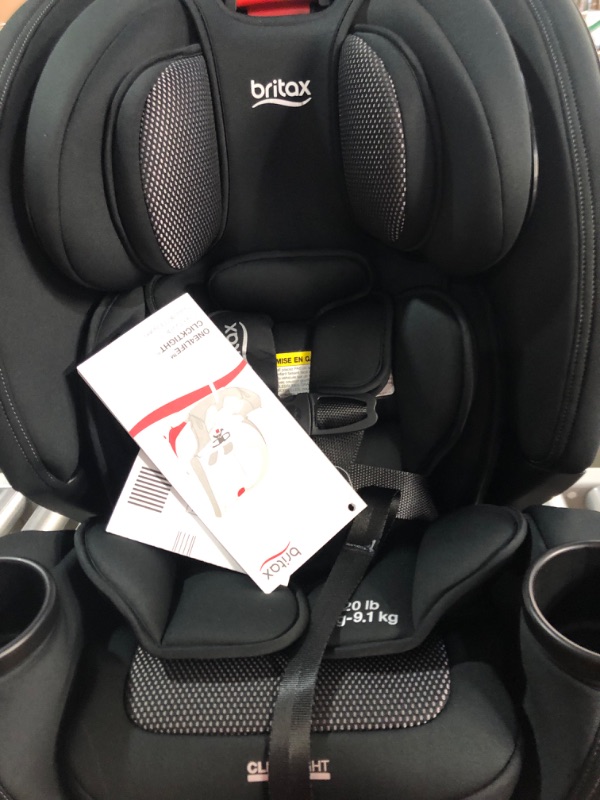 Photo 2 of Britax One4Life Convertible Car Seat, 10 Years of Use from 5 to 120 Pounds, Converts from Rear-Facing Infant Car Seat to Forward-Facing Booster Seat, Performance Fabric, Cool Flow Carbon