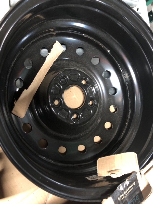 Photo 1 of Dorman 939-138 16 X 6.5 In. Steel Wheel Compatible with Select Chevrolet Models, Black