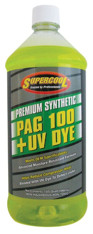 Photo 1 of TSI Supercool A/C Comp Lube, UV Dye, 32 Oz, Flsh PNT 450F (P100-32D) 32 oz.