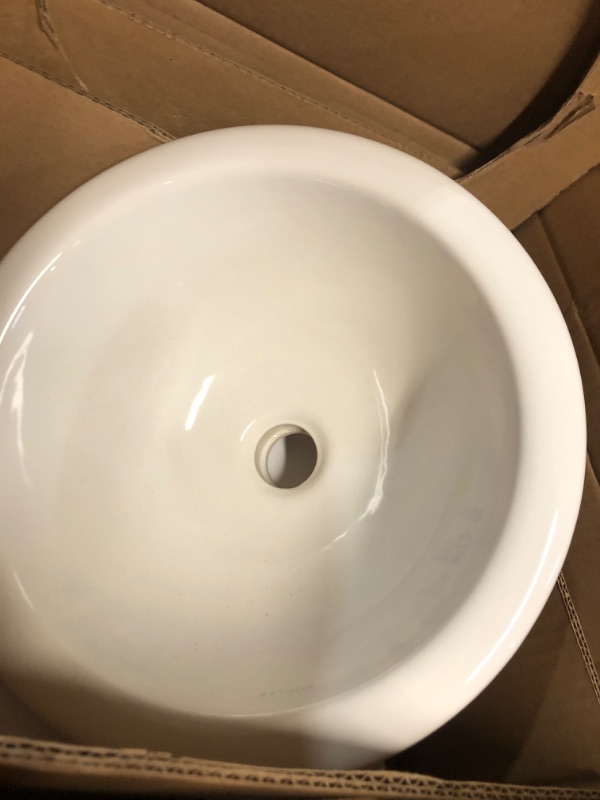 Photo 3 of KOHLER K-2298-0 Compass Self-Rimming Undercounter Bathroom Sink, White