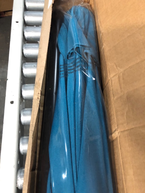 Photo 2 of ***MAJOR DAMAGE - RIB BROKEN - WON'T RETRACT***
Sunnyglade 9' Solar 24 LED Lighted Umbrella with 8 Ribs (Teal Blue) | 18"