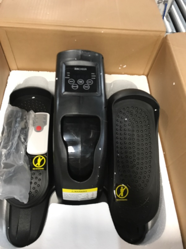 Photo 2 of [FOR PARTS, READ NOTES]
ANCHEER Under Desk Elliptical Machine, Electric Seated Pedal Exerciser NONREFUNDABLE