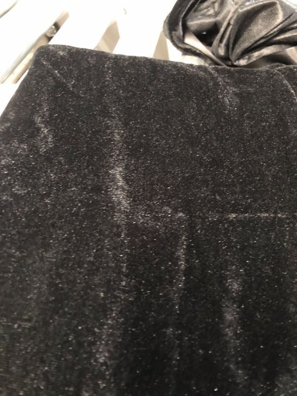 Photo 1 of Hooded Cloak Long Velvet Cape for Christmas Halloween Cloak XL Black
