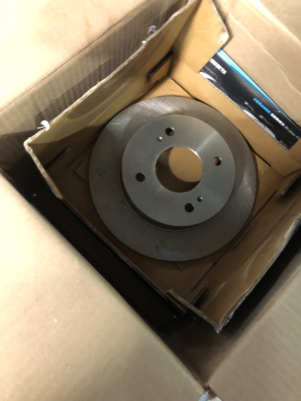 Photo 3 of Dynamic Friction Company Rear Disc Brake Rotor 600-67036 2