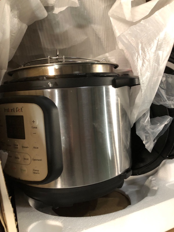 Photo 4 of Instant Pot Duo Crisp 9-in-1 Electric Pressure Cooker and Air Fryer Combo