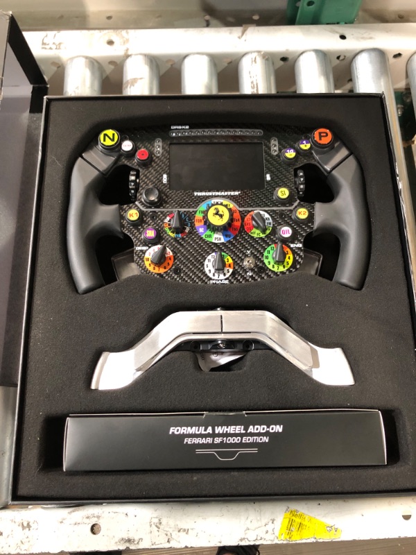 Photo 2 of ***Parts Only***Thrustmaster Ferrari SF 1000 Edition Formula Wheel Add On