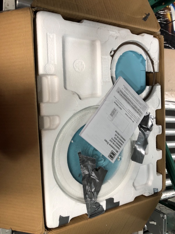 Photo 1 of Microwave Oven with Oversized Display, Blue 