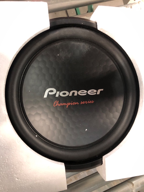 Photo 2 of Pioneer TSW312D4 Champion Series 12" 1500 Watt Dual 4 Ohm Voice Coil DVC Car Subwoofer