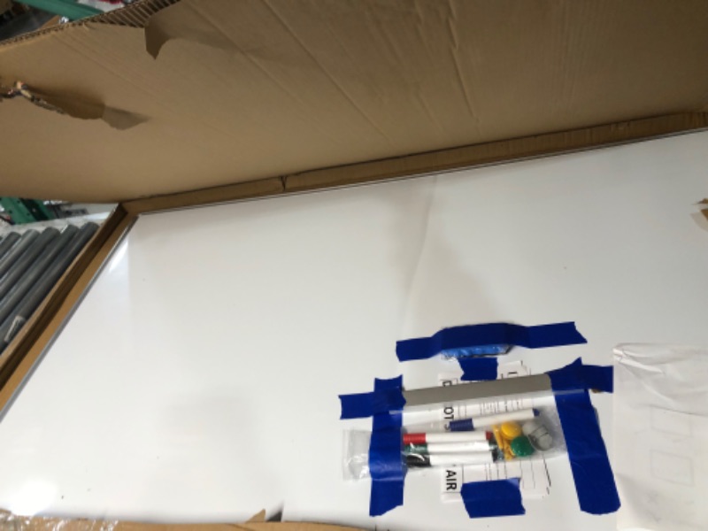 Photo 2 of DEVELOP Large Magnetic Dry Erase Board, 60" X 36", Hanging Whiteboard for Home Office 