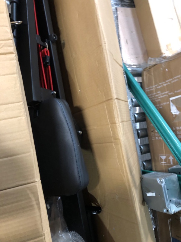 Photo 1 of Rowing Machines for Home Use, Row Machine with LCD Monitor and Comfortable Seat 