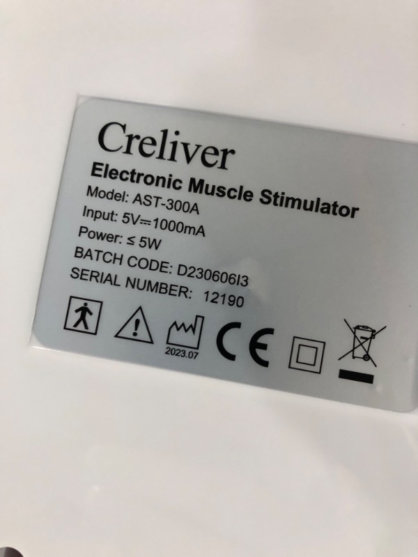 Photo 2 of Creliver Foot Circulation Plus EMS & TENS Foot Nerve Muscle Massager, Electric Foot Stimulator Improves Circulation, Feet Legs Circulation Machine Relieves Body Pains, Neuropathy (FSA or HSA Eligible)