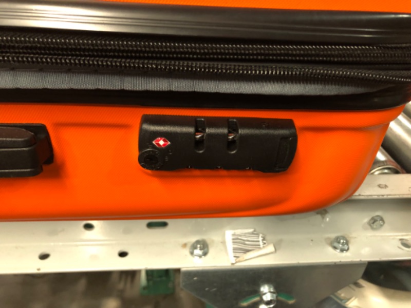 Photo 4 of **Stock photo for reference** Camel mountain suitcase, 24" with TSA lock - Orange