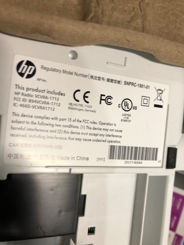 Photo 4 of HP DeskJet 4155e Wireless Color All-in-One Printer
***DOES NOT COME WITH INK***