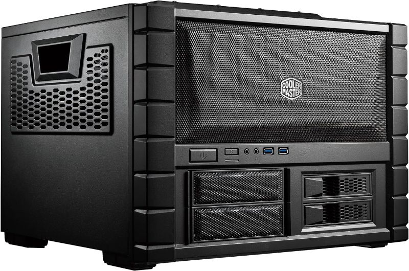 Photo 1 of Cooler Master HAF XB EVO High AirFlow Lan Box Case, Mesh Front Panel, ATX Motherboard Support, 240mm AIO Support, Max GPU Card 334 mm (RC-902XB-KKN2)
