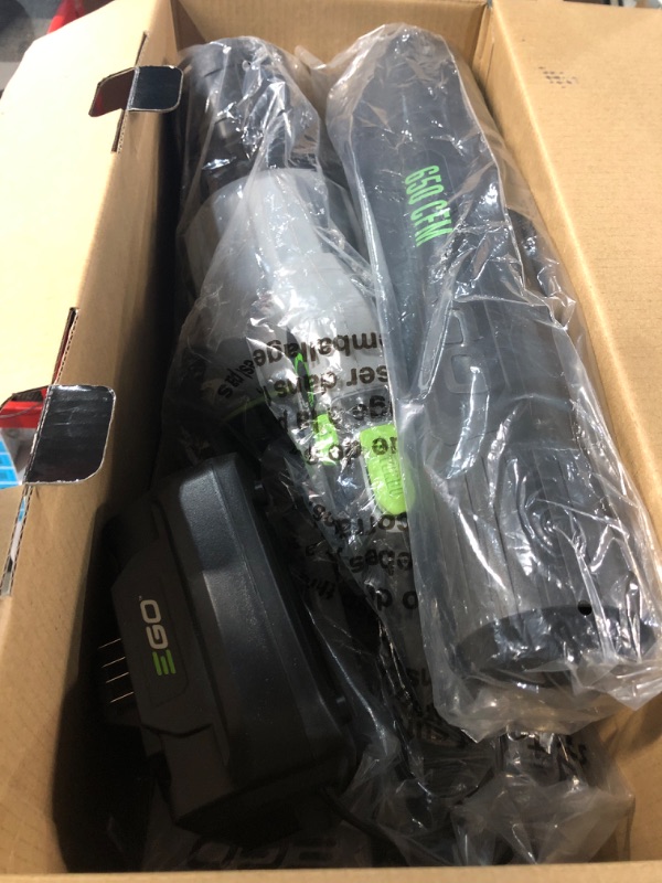 Photo 2 of **FOR PARTS ONLY**
EGO Power+ LB6703 670 CFM 180 MPH 56V Lithium-Ion Cordless Electric Variable-Speed Blower Kit 