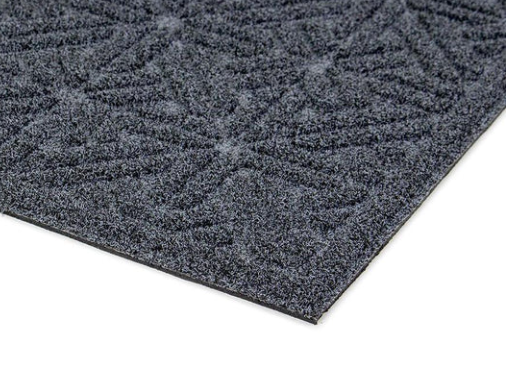 Photo 1 of * see images for damage * 
Apache Mills, Inc. Mega scraper 2-ft x 3-ft Gray Rectangular Outdoor Door Mat
