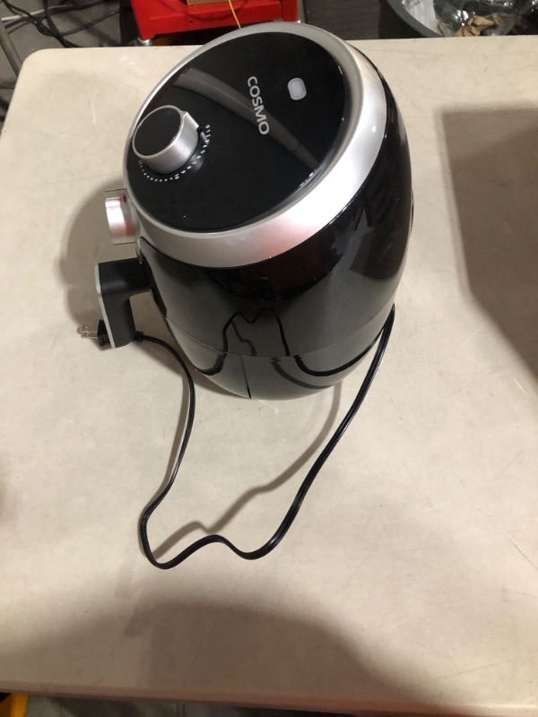 Photo 3 of **PARTS ONLY** **SEE NOTES** COSMO COS-23AFAKB 2.3 Quart Electric Small Air Fryer 
