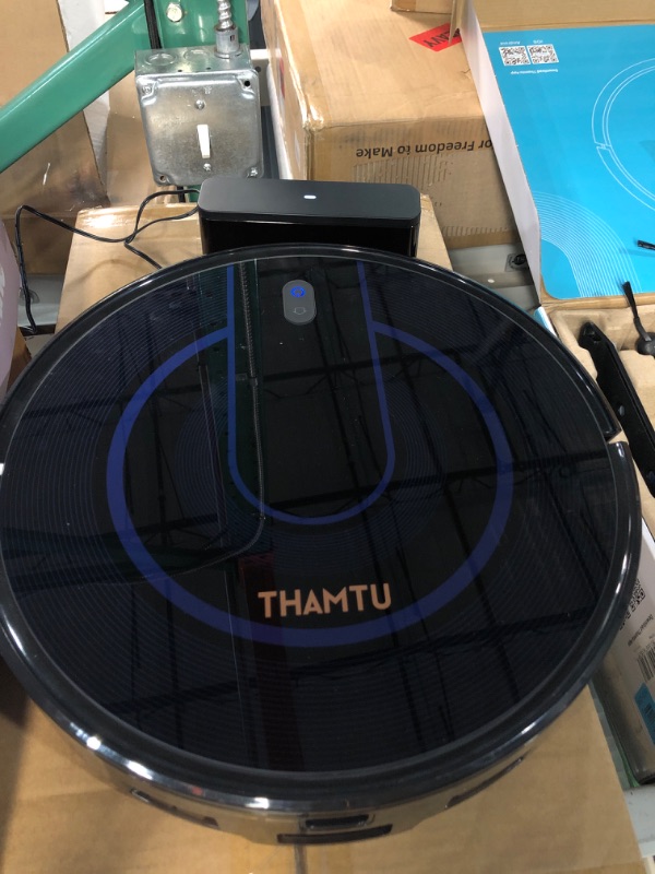 Photo 2 of Thamtu T21 MAX Robot Vacuum with Mopping Function, LIDAR Navigation, 3500Pa Sunction?Automatically Detects and Avoids Obstacles, Ideal for Pet Hair and Carpet Dirt