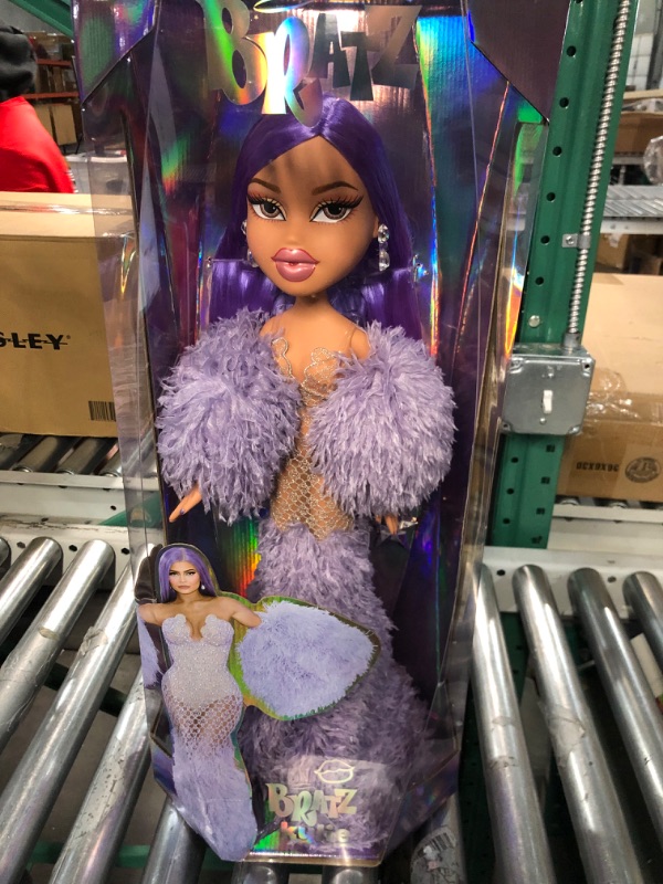 Photo 1 of Bratz x Kylie Jenner 24-Inch Large-Scale Fashion Doll with Gown, 2 Feet Tall, Amazon Exclusive
