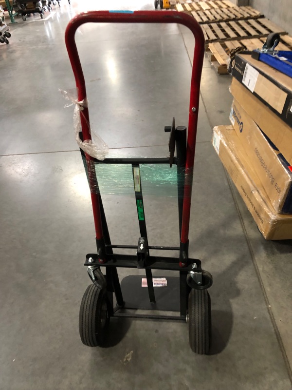 Photo 6 of ***USED - DIRTY - MISSING PARTS - SEE PICTURES***
Milwaukee 800-lb 4-Wheel Steel Convertible Hand Truck