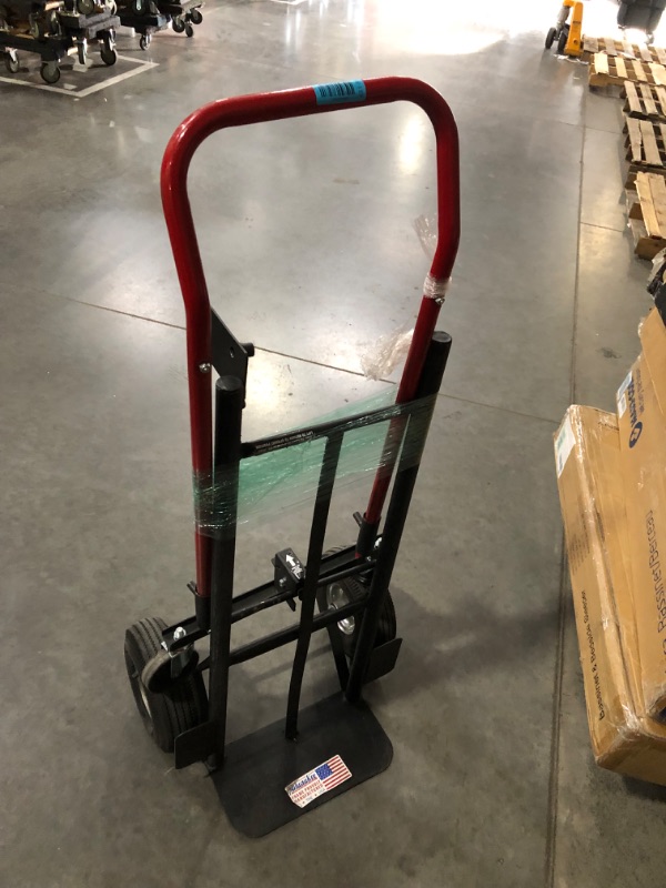 Photo 5 of ***USED - DIRTY - MISSING PARTS - SEE PICTURES***
Milwaukee 800-lb 4-Wheel Steel Convertible Hand Truck