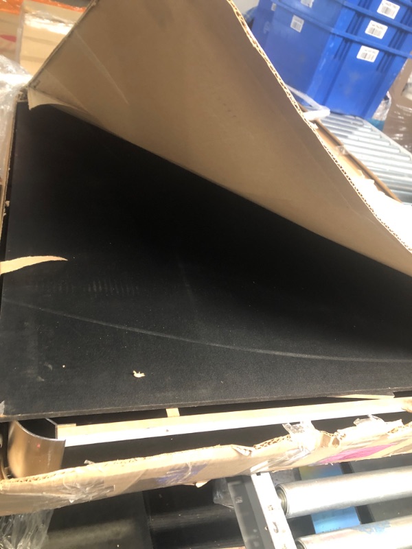 Photo 2 of **MINOR DAMAGE** 6 Ft Pool Table Ping Pong Table Combo, Billiard Table with Table Tennis Conversion Top- Black with Blue Felt, Portable Pool Table with 4 Adjustable Foot Pads for Adult, Family Movement *Blemishes*