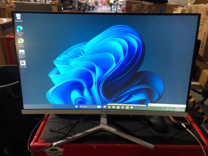 Photo 3 of CRUA 24 Inch Curved Gaming Monitor, 180hz/144hz FHD 1080p Computer Monitor