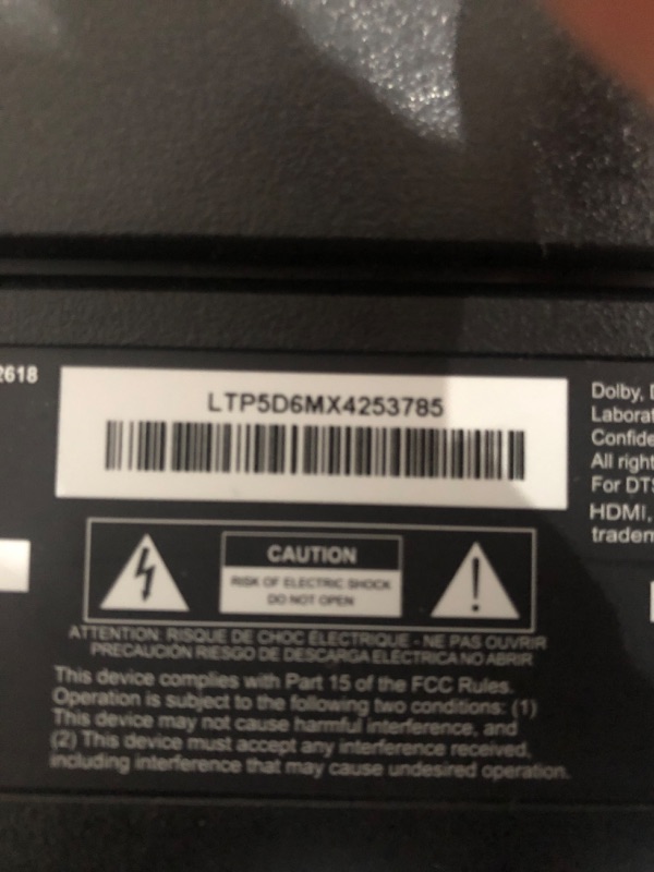 Photo 4 of * see notes * 
VIZIO 32-inch D-Series Full HD 1080p Smart TV with Apple AirPlay and Chromecast Built-in, Alexa Compatibility